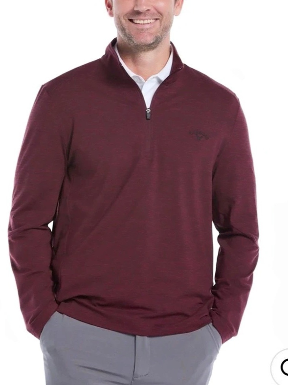 Callaway Men's Quarter-Zip Pullover Large